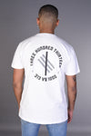 BADR Caligraphy T Shirt- White