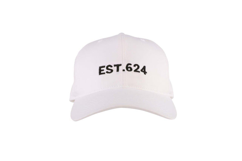EST.624 White Baseball Cap