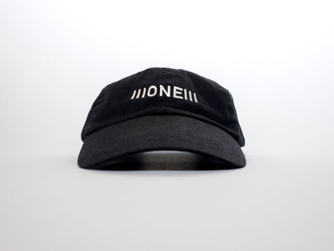IIIONEIII Black Baseball Cap