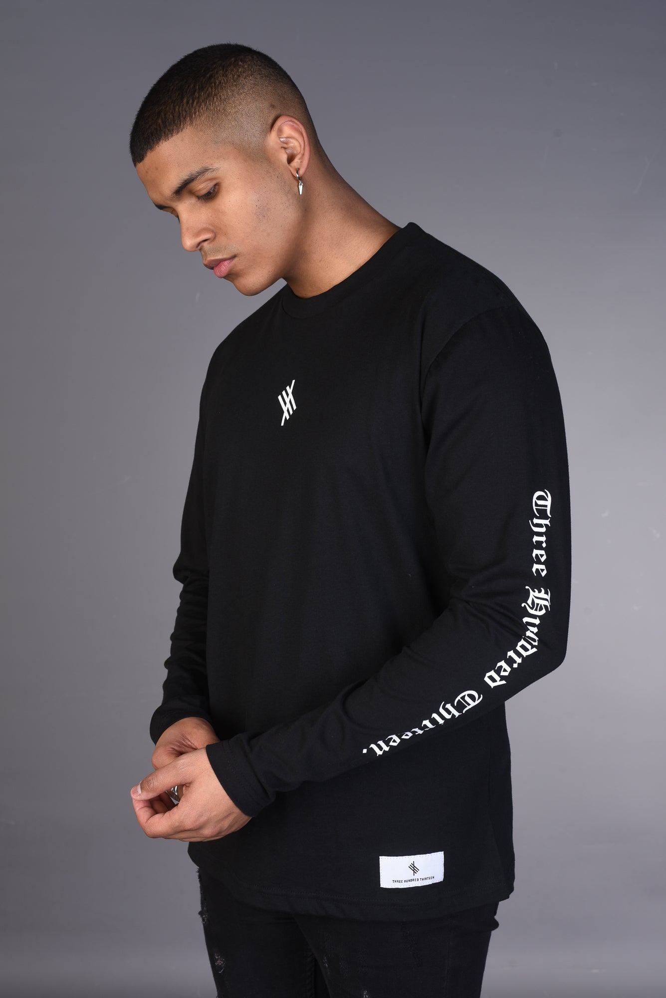 【数原龍友着用】GREED13 GOOD TIME long T BLACK Code Zero Gunningham T-Shirt - Long Sleeve