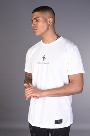 BADR Caligraphy T Shirt- White