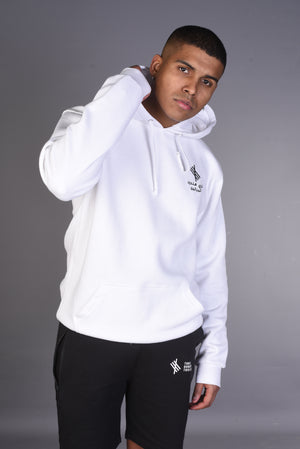 ALL RIGHTS RESERVED Arabic Hoody - White