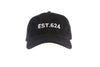 EST.624 Black Baseball Cap