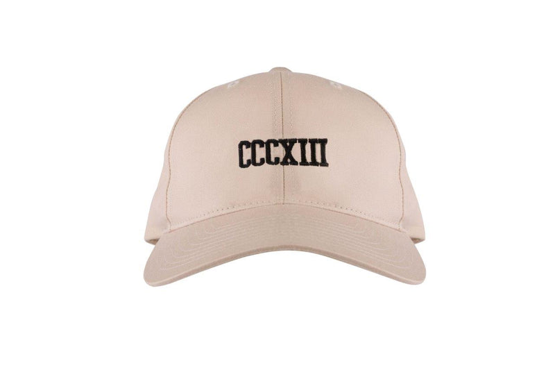 CCCXIII Beige Baseball Cap