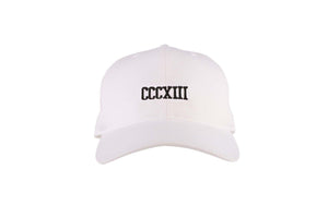 CCCXIII White Baseball Cap